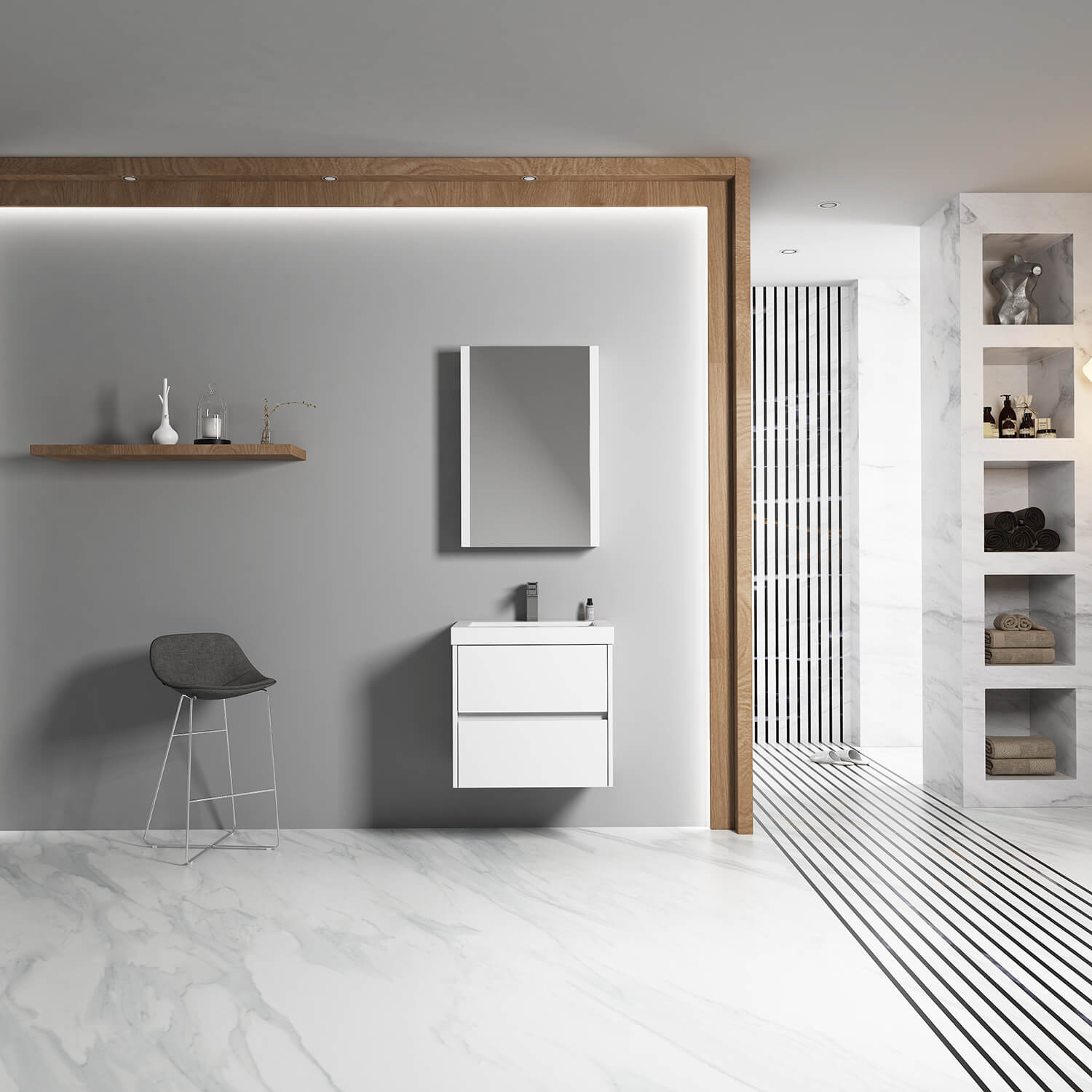 Blossom Valencia 24 Inch Bathroom Vanity - V8016 24 01