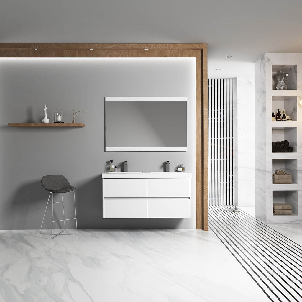 Blossom Valencia 48 Inch Bathroom Double Vanity - V8016 48 01D