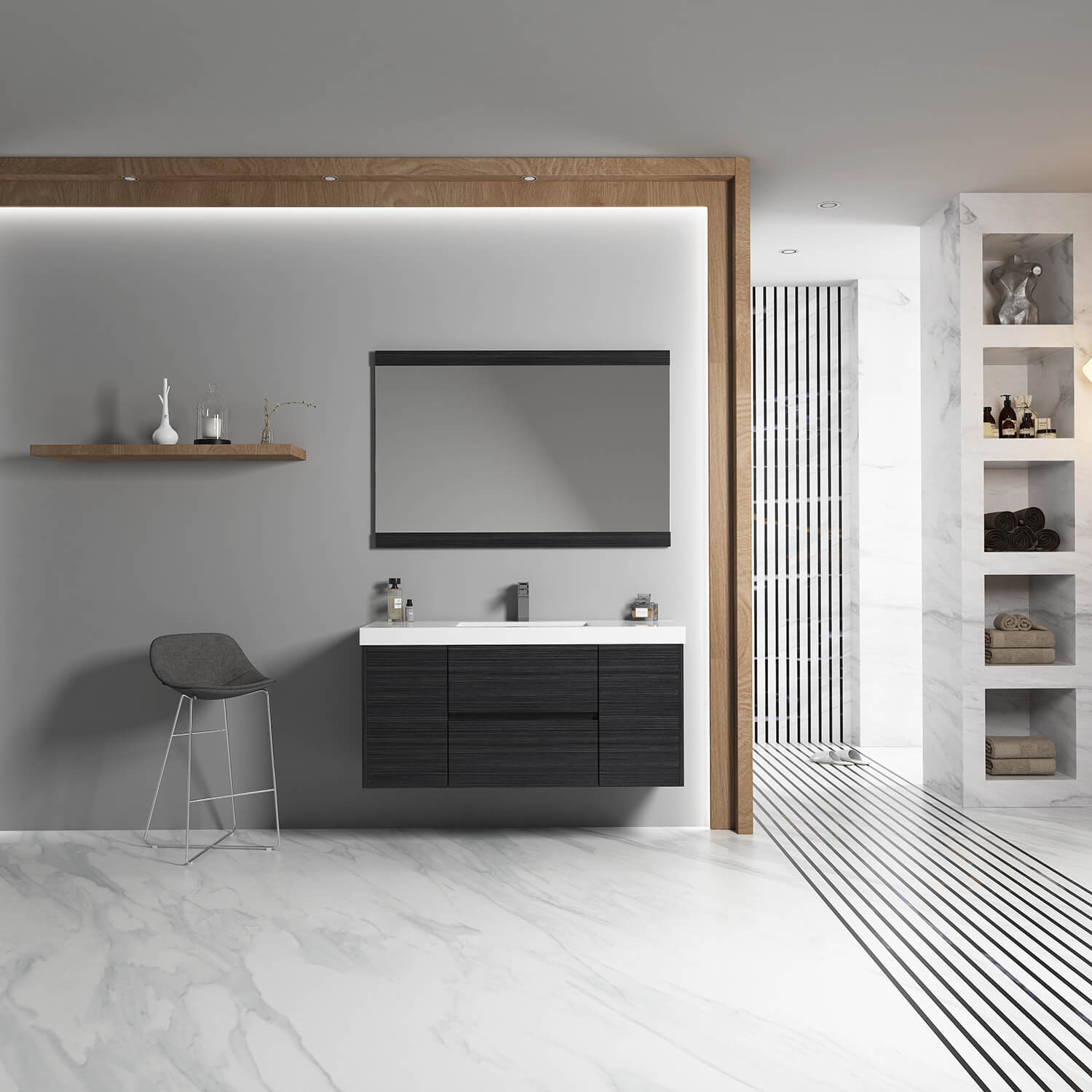 Blossom Valencia 48 Inch Bathroom Single Vanity - V8016 48 01S