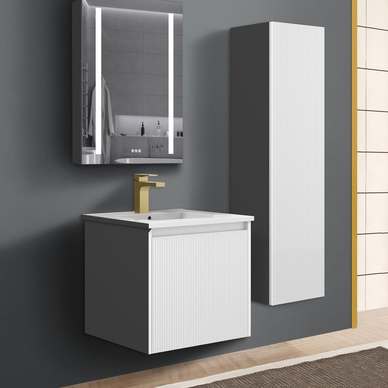 Blossom Positano 20″ Bathroom Vanity - V8028 20 01