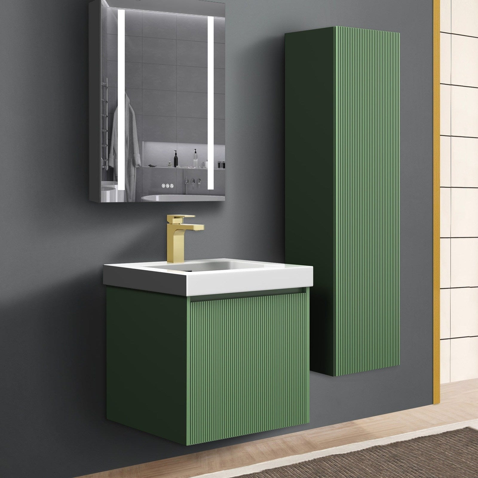 Blossom Positano 20″ Bathroom Vanity - V8028 20 01