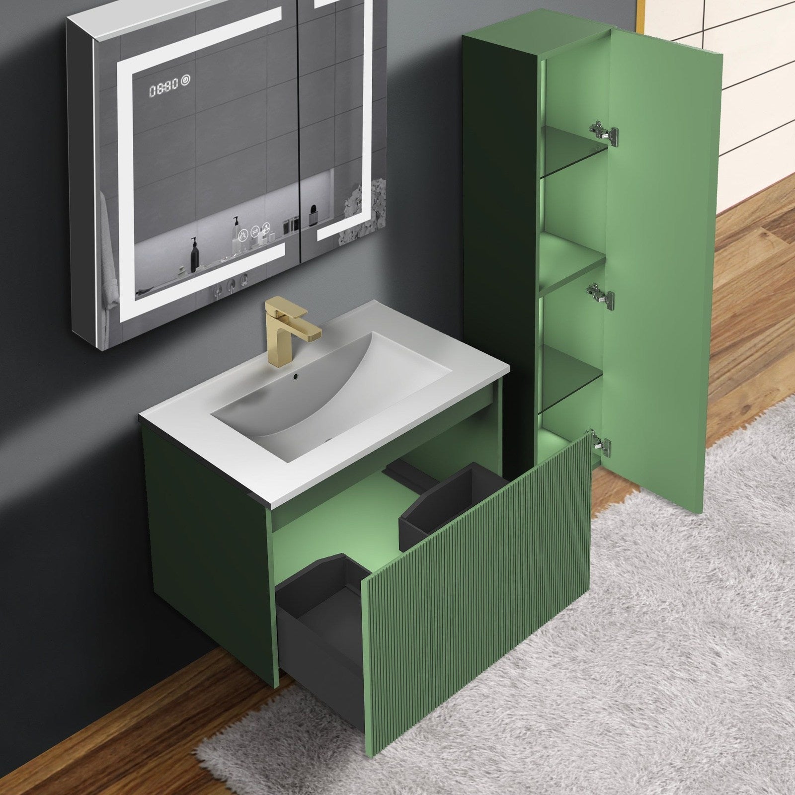 Blossom Positano 30″ Bathroom Vanity - V8028 30 01