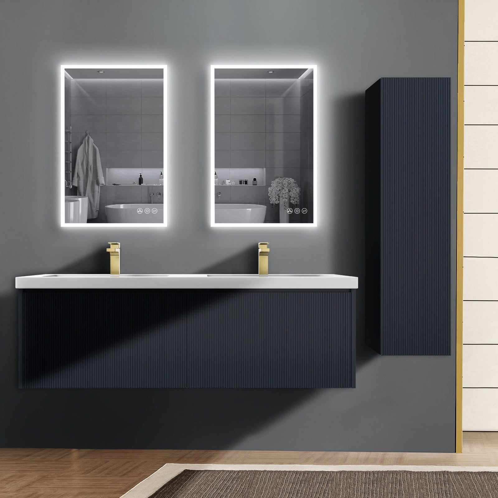Blossom Positano 60″ Bathroom Double Vanity - V8028 60 01