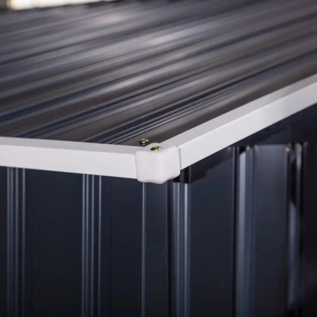 Outsunny 11' x 9' Metal Garden Shed Utility Tool Storage - 845-031V02