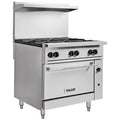 Vulcan 36C-6BP Endurance 6 Burner 36" Liquid Propane Gas Range with Convection Oven Base - 215,000 BTU - 36C-6BP
