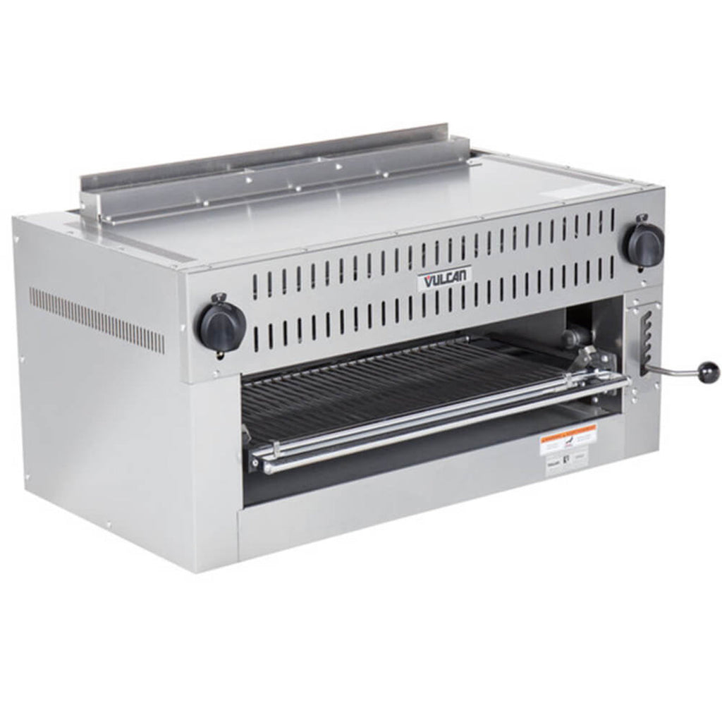 Vulcan 36RB-N 36" Natural Gas Radiant Salamander Broiler - 50 000 BTU - 36RB-N