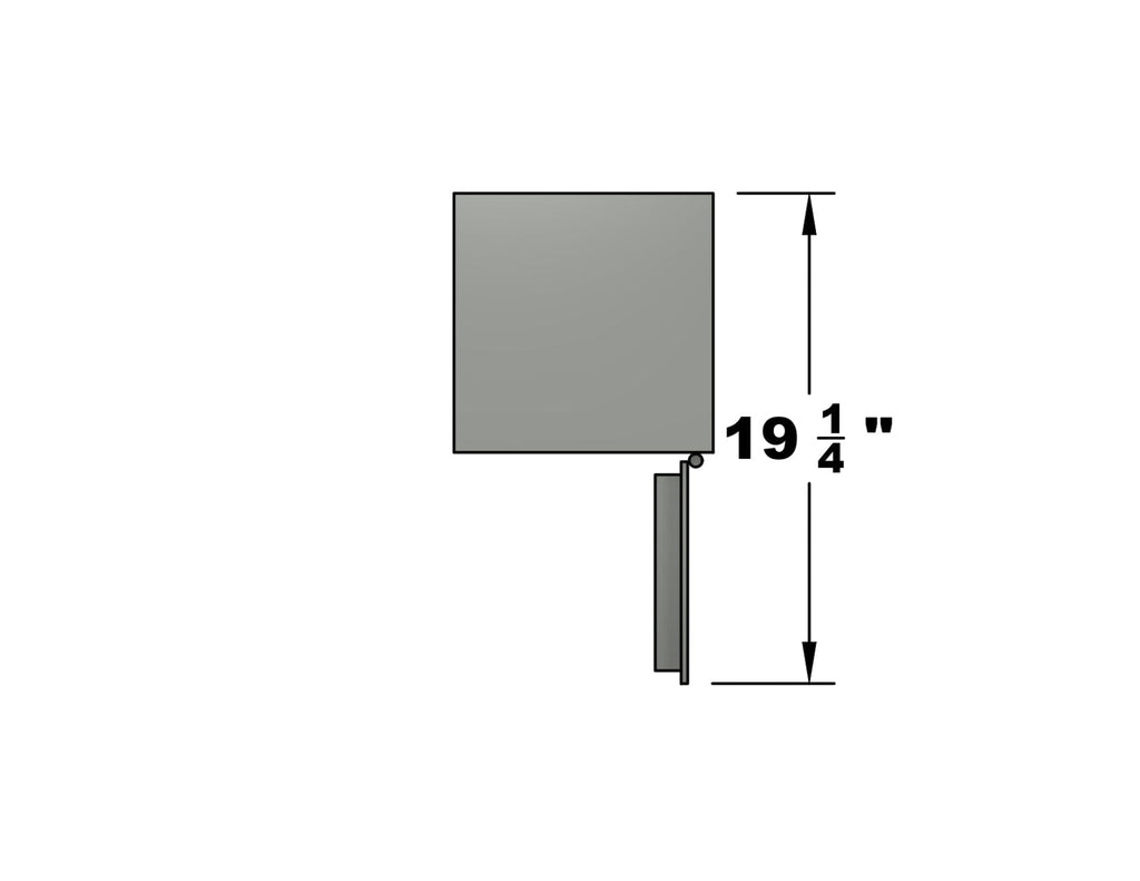 Hayman  Heavy Duty 8" Deep Wall Safe - WS6-C