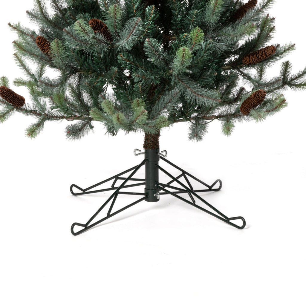 Park Hill Collection Tree Lot 4.5' Park Hill Blue Spruce Pine Tree LED Lights - XPQ82163