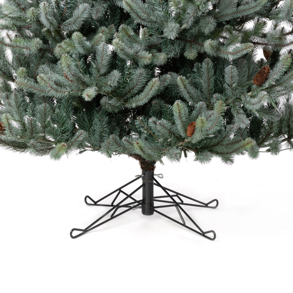Park Hill Collection Tree Lot 7.5' Park Hill Blue Spruce LED Clear/Multi-Color Option - XPQ82169