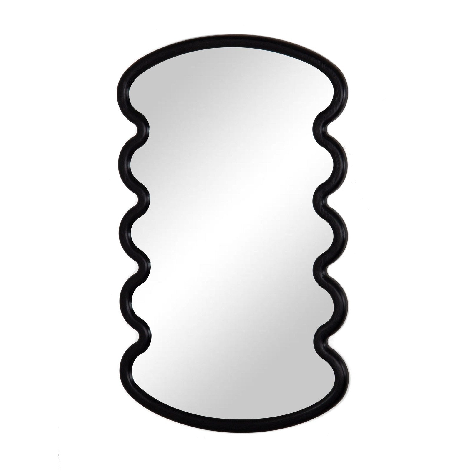 Union Home Swirl Large Mirror - Charcoal  - BDM00182