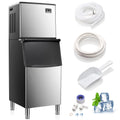 Antarctic Star Commercial Ice Maker Machine Freezer Large Storage - Z58160