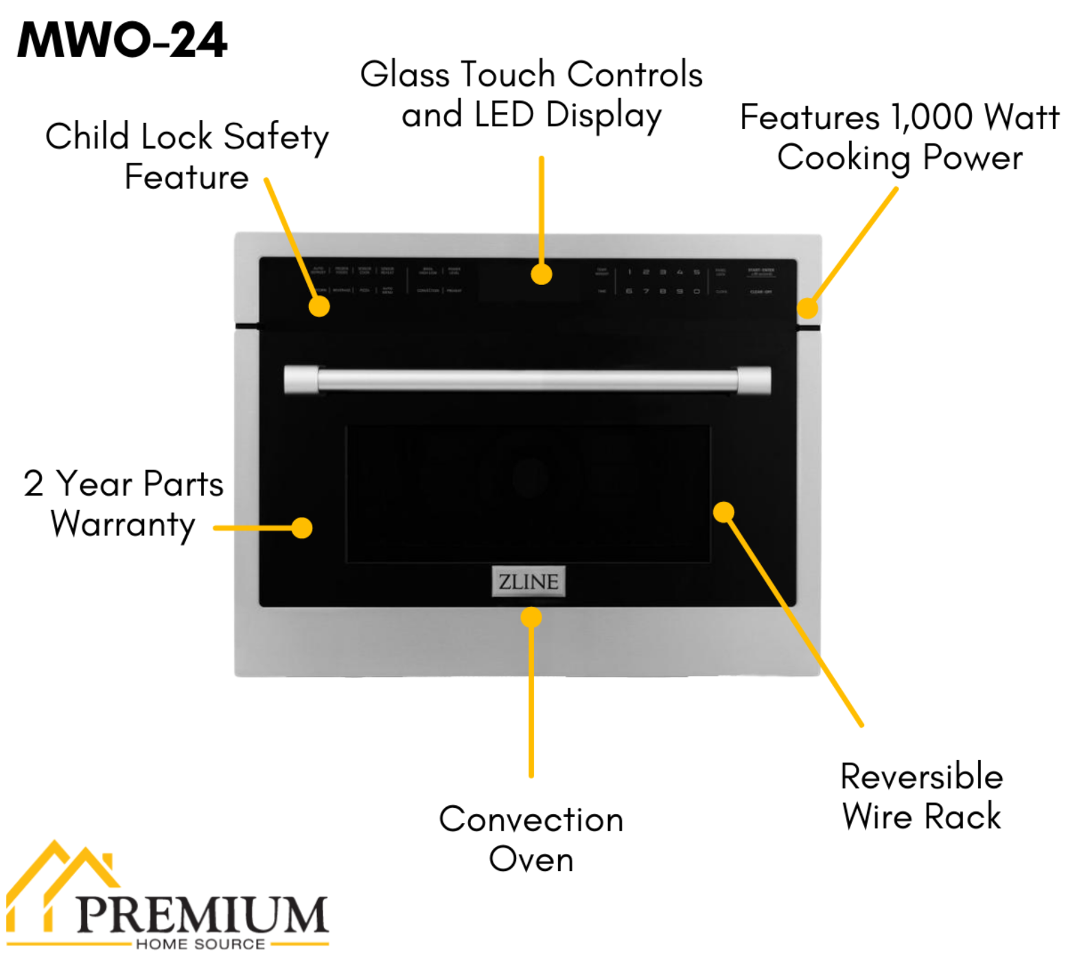 ZLINE Appliance Package - 36 in. Dual Fuel Range, Range Hood, Microwave Oven, Dishwasher, -  4KP-RARH36-MODWV