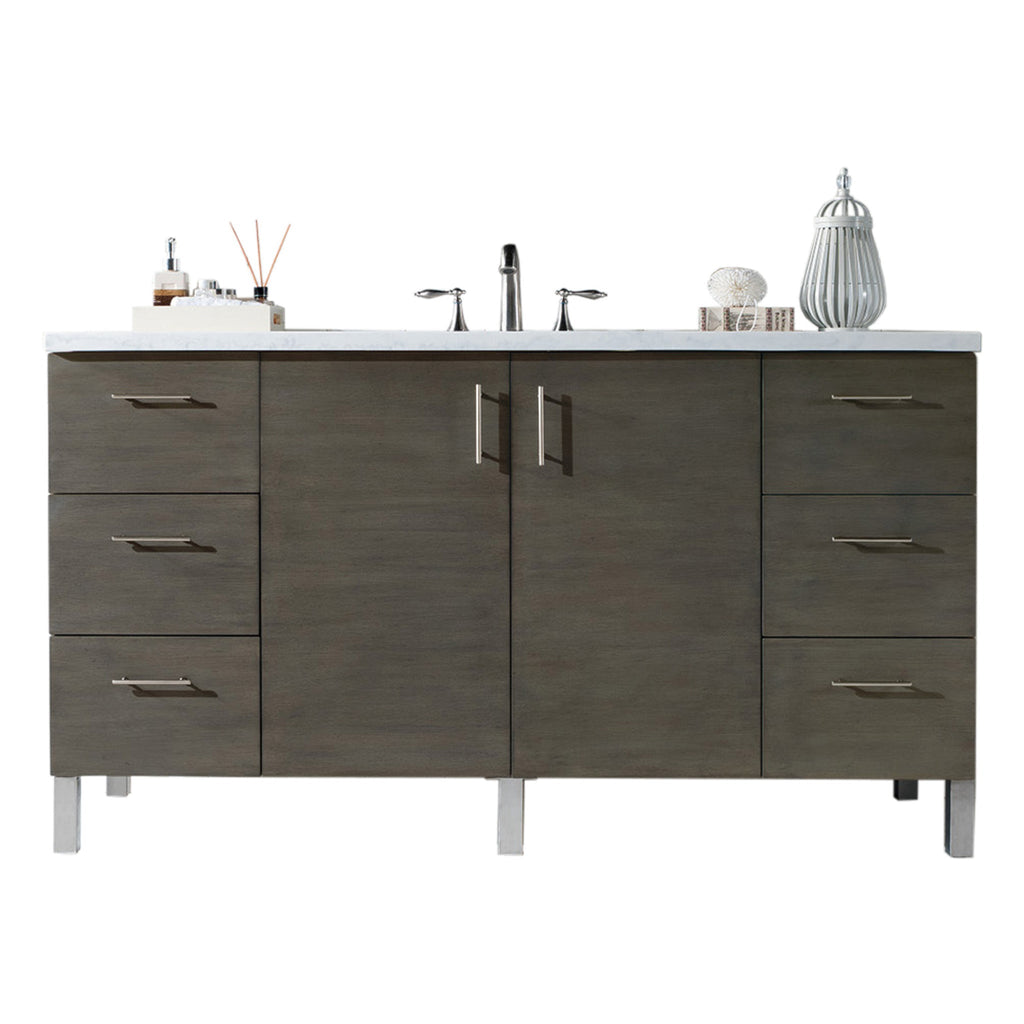 James Martin Vanities Metropolitan 60" Single Vanity -  850-V60S-SOK-3CAR