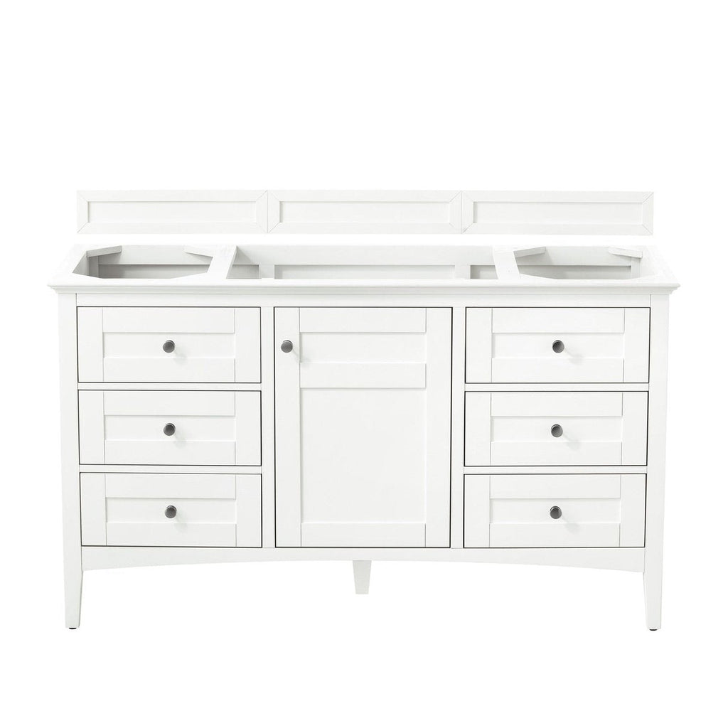 James Martin Vanities Palisades 60" Single Vanity - 527-V60S-BW-3AF