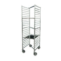 John Boos ABPR-1820-ZN Mobile Front-Loading Bun Pan Rack with Welded Set-Up and Nesting Design - JBABPR1820ZN