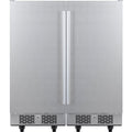 Avallon 30 Inch Wide 6.7 Cu. Ft. Outdoor Side by Side Refrigerator - AFR152ODSS - AFR152ODSS
