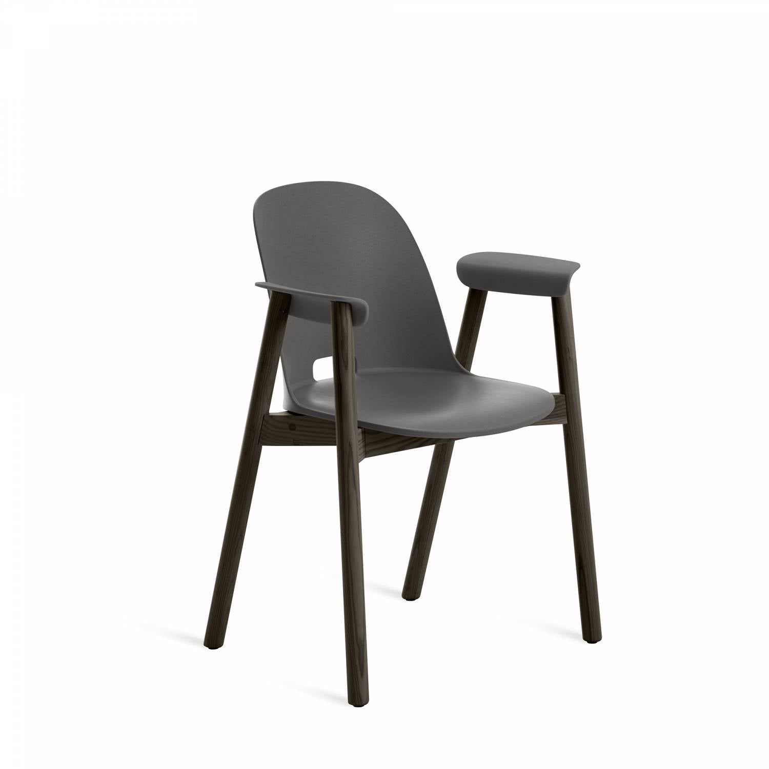 Emeco Alfi Armchair - ALFI18AHDARKBROWNA