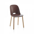 Emeco Alfi High Back Chair - ALFI18AHDARKBROWN