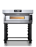 AMPTO iDeck electronic Control Electric Pizza Oven 105 x 65 cm chamber. 1 Deck - ID-M 105.65
