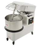 AMPTO Spiral Mixer 55 lbs dough. 37 lbs of flour. 34qts bowl. raising head and removed bowl. 220/60/3 - 2 Speeds. ETL. NSF - IM R25/2