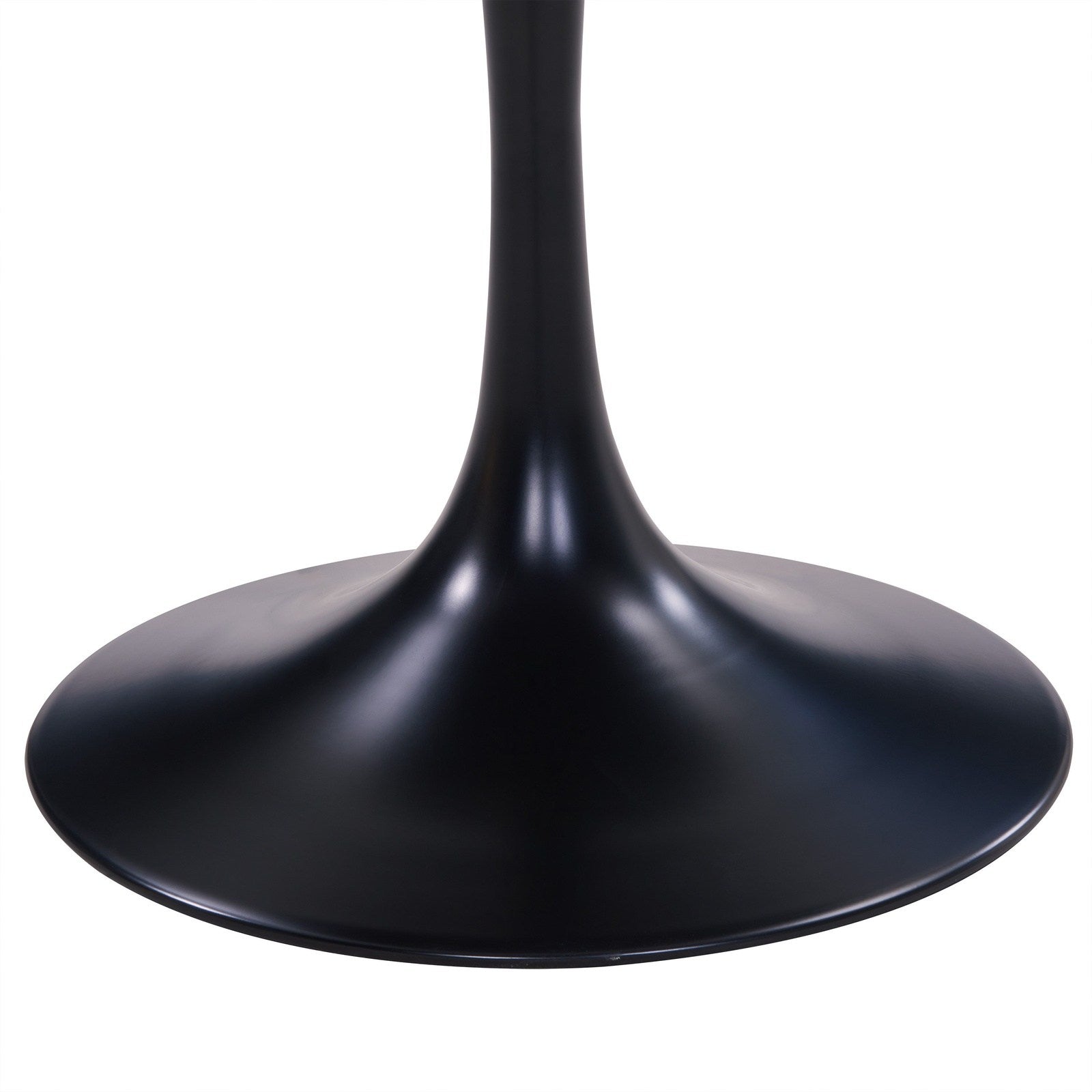 New Pacific Direct Allie 39" Striped Ebony Wood Veneer Round Dining Table -  6300054