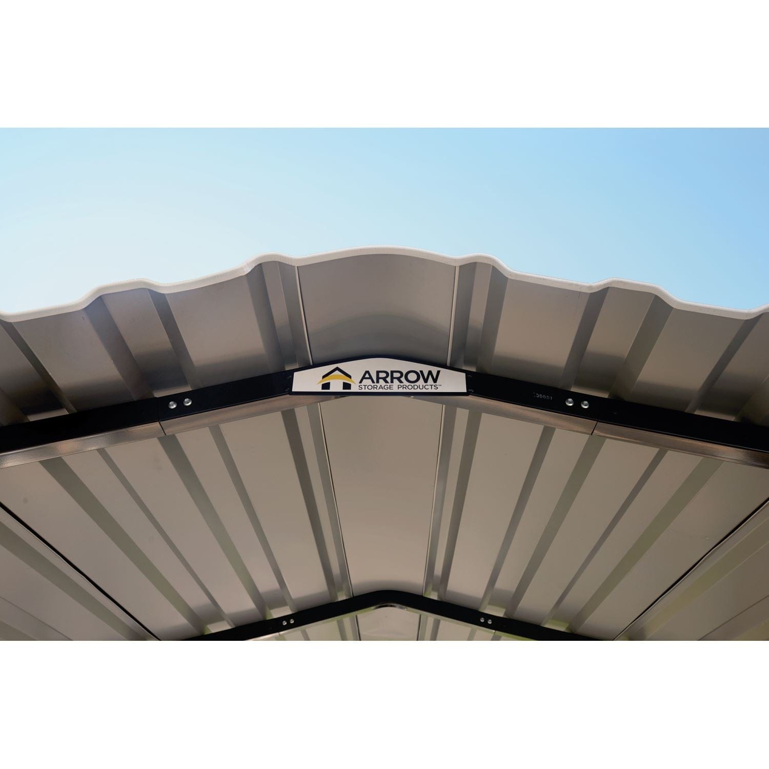 Arrow | Carport 12x20x9 ft Eggshell CPH122009