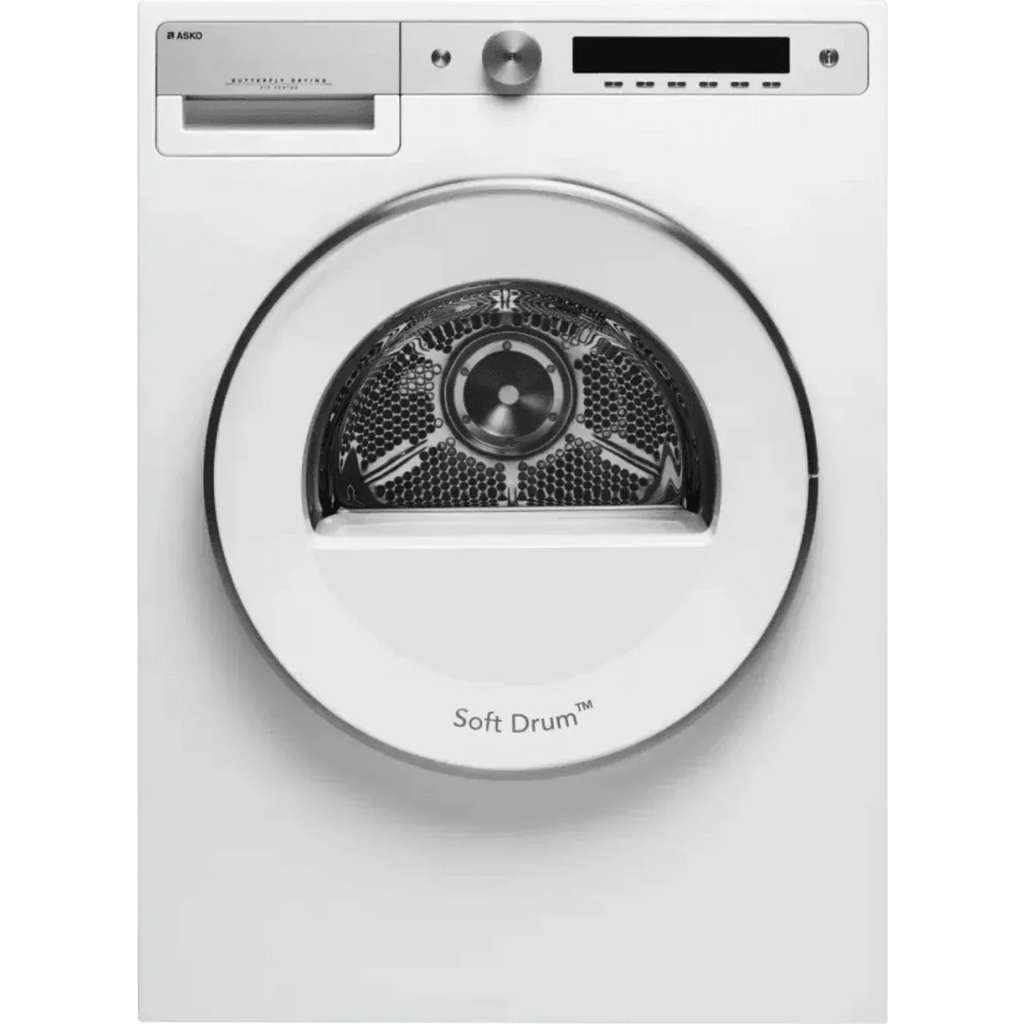 Asko 24" Vented Dryer, Style, White - T611VUW