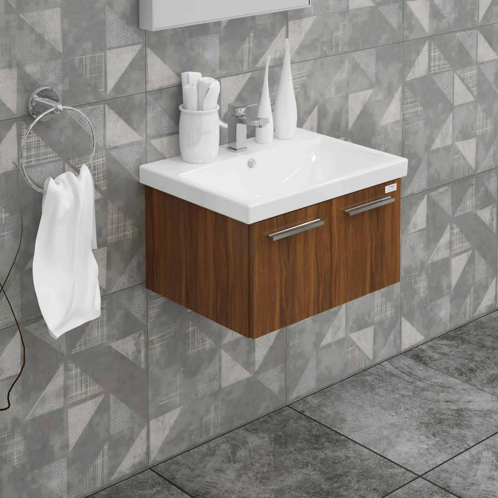 Casa Mare Aspe 32" Bathroom Vanity and Ceramic Sink Combo with LED Mirror - Aspe80GB-32