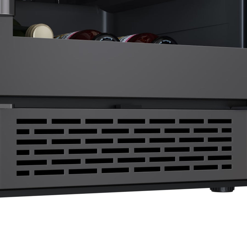 Avallon 15 Inch Wide 83 Can Capacity Undercounter Beverage Cooler - ABR152BLSS - ABR152BLSS