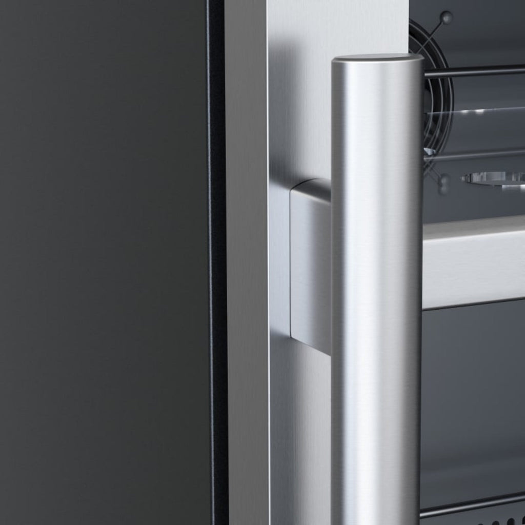 Avallon 15 Inch Wide 86 Can Beverage Center with LED Lighting - ABR152SGLH