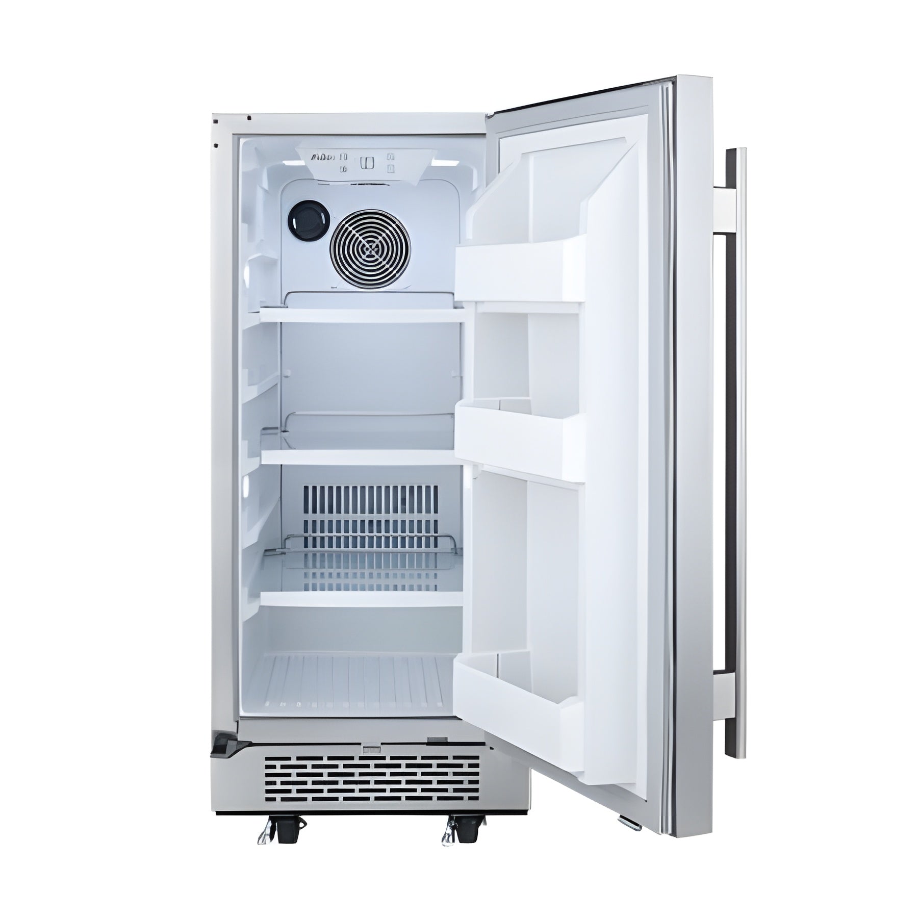 Avallon 15 Inch Wide 3.3 Cu.Ft. Energy Efficient Outdoor Approved Beverage Center with LED Lighting - AFR151SSODRH