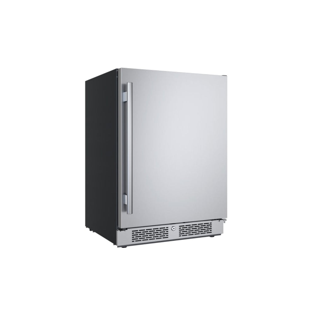 Avallon 24 Inch Wide 5.66 Cu. Ft. Built-In Compact Refrigerator with Right Hinge - AFR242SSRH - AFR242SSRH