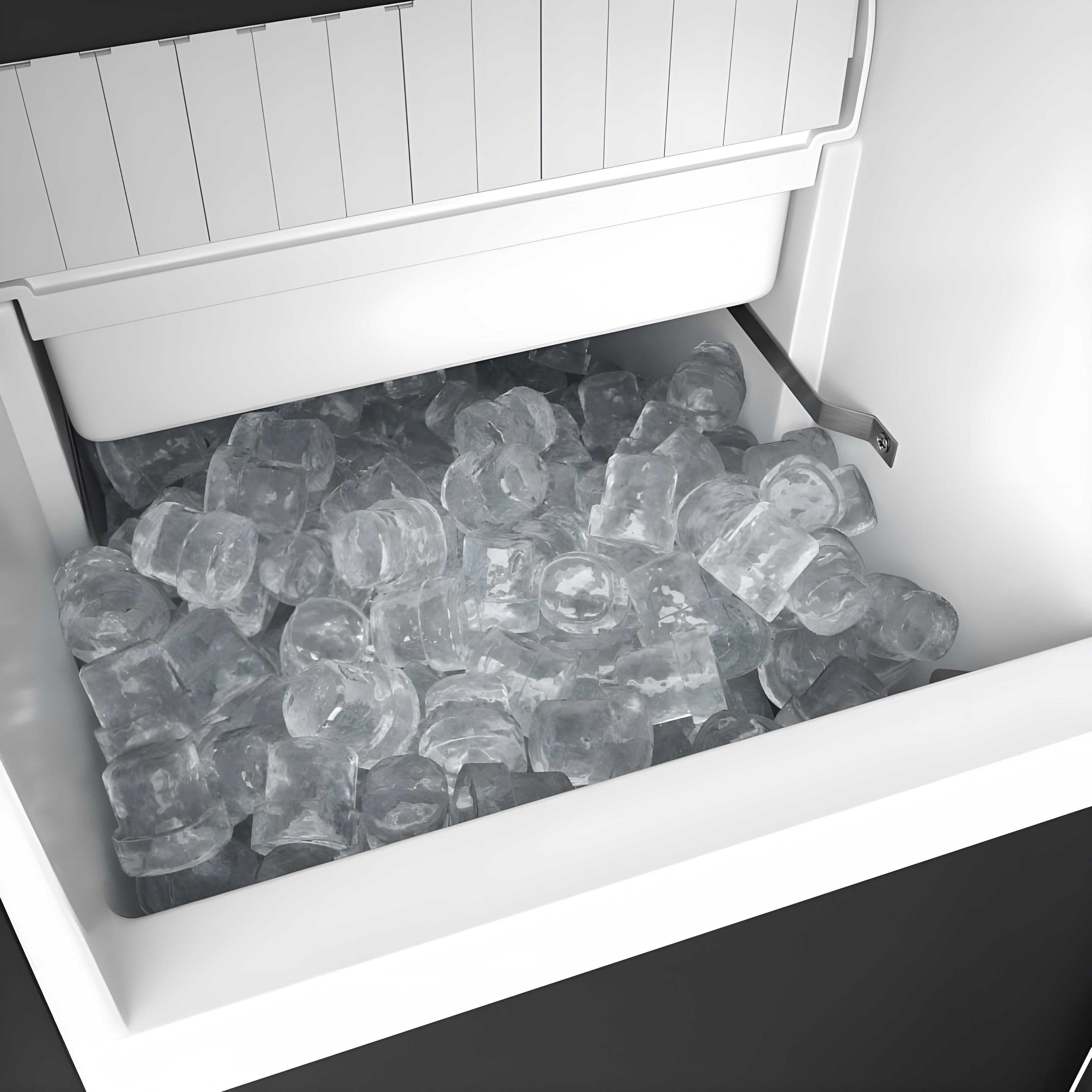 Avallon 15 Inch Wide 26 Lbs. Capacity Built-In and Free Standing Ice Maker with 56 Lbs. Daily Ice Production - AIMG151GPRILH