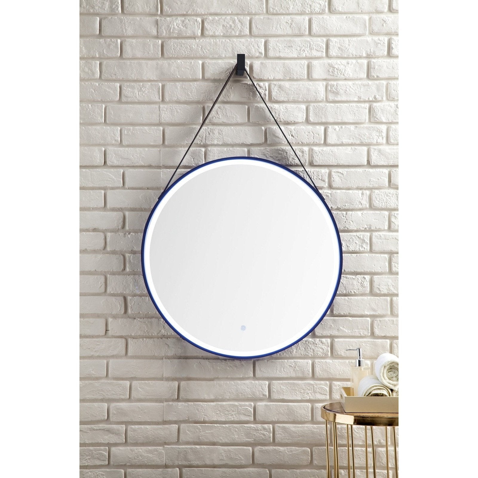 James Martin Vanities Annapolis 27.6" Round Anti-Fogging LED Mirror - 911-M27.6-BGD