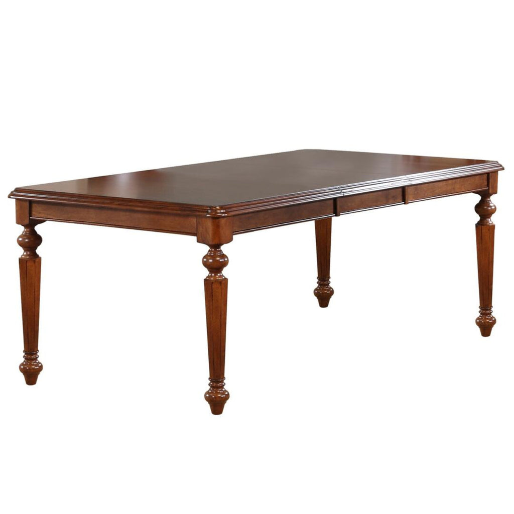 Sunset Trading Andrews 5 Piece 76" Rectangular Extendable Dining Set - DLU-ADW4276-820-CT5P