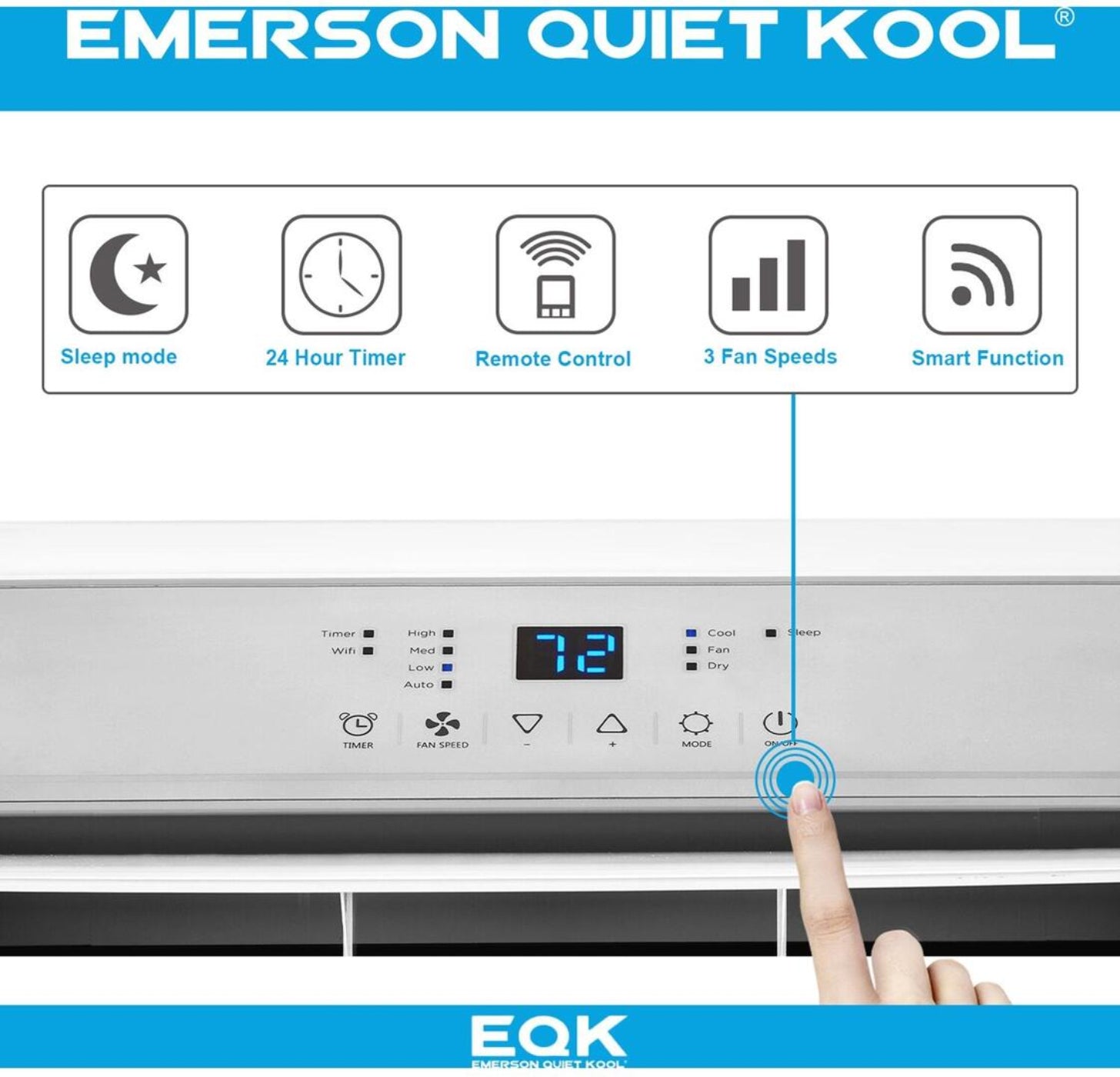 Emerson Quiet - Portable Air Conditioners | EAPC10RSC1