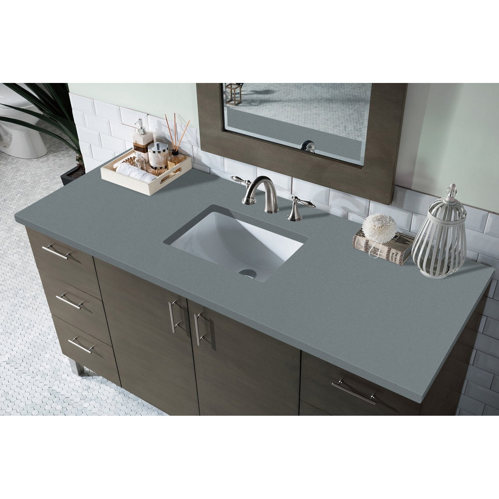 James Martin Vanities Metropolitan 60" Single Vanity -  850-V60S-SOK-3CAR