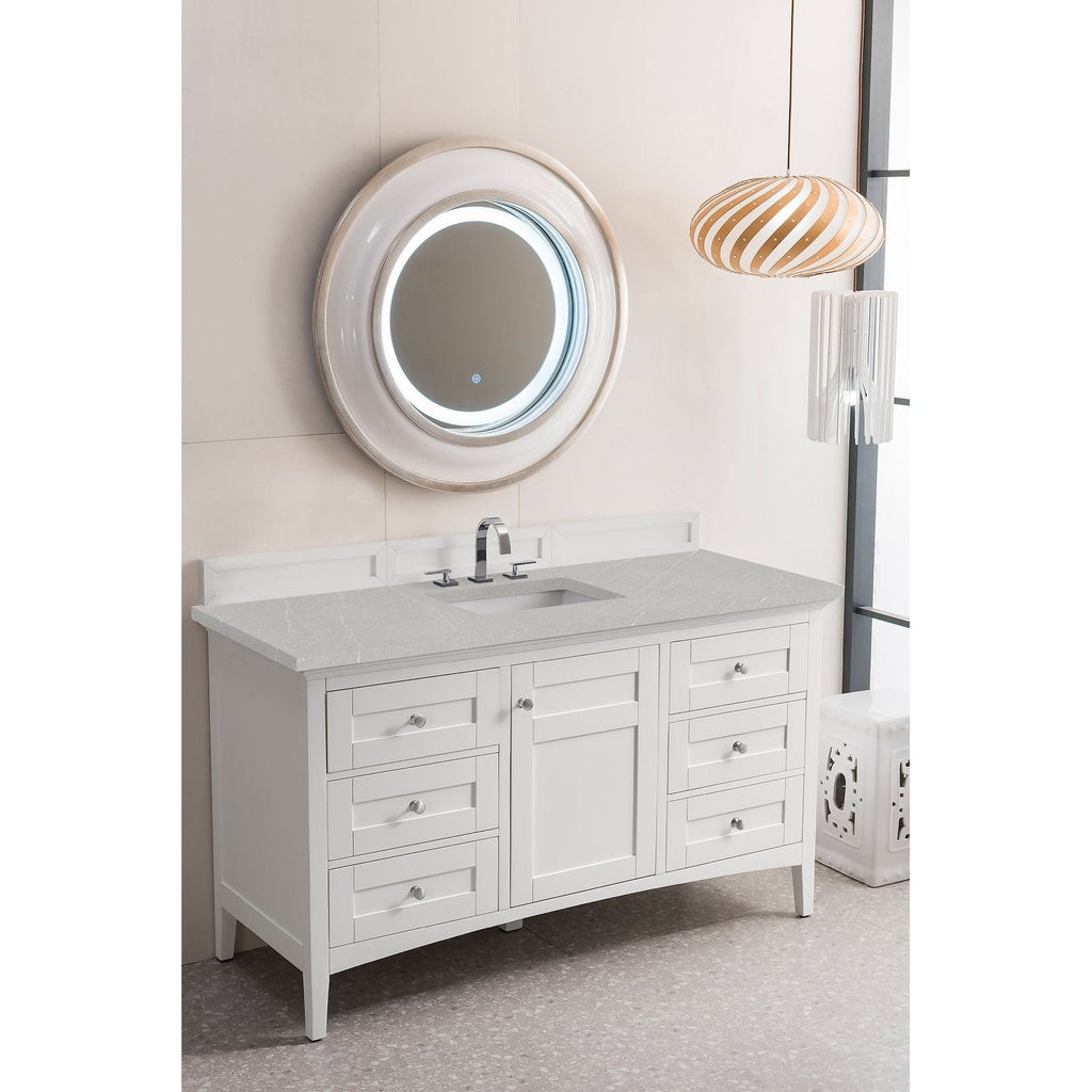 James Martin Vanities Palisades 60" Single Vanity - 527-V60S-BW-3AF