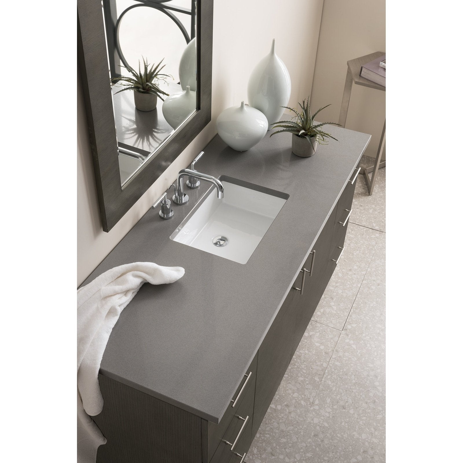 James Martin Vanities Metropolitan 60" Single Vanity -  850-V60S-SOK-3CAR