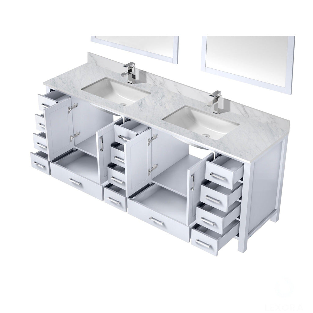 Jacques 84" x 22" Double Bath Vanity - Backyard Provider