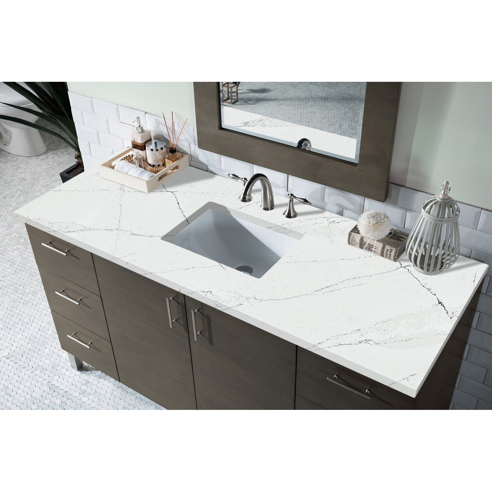 James Martin Vanities Metropolitan 60" Single Vanity -  850-V60S-SOK-3CAR