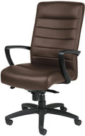 EuroTech Manchester High-Back Leather Executive Chair -  EUR-LE150-BRNL