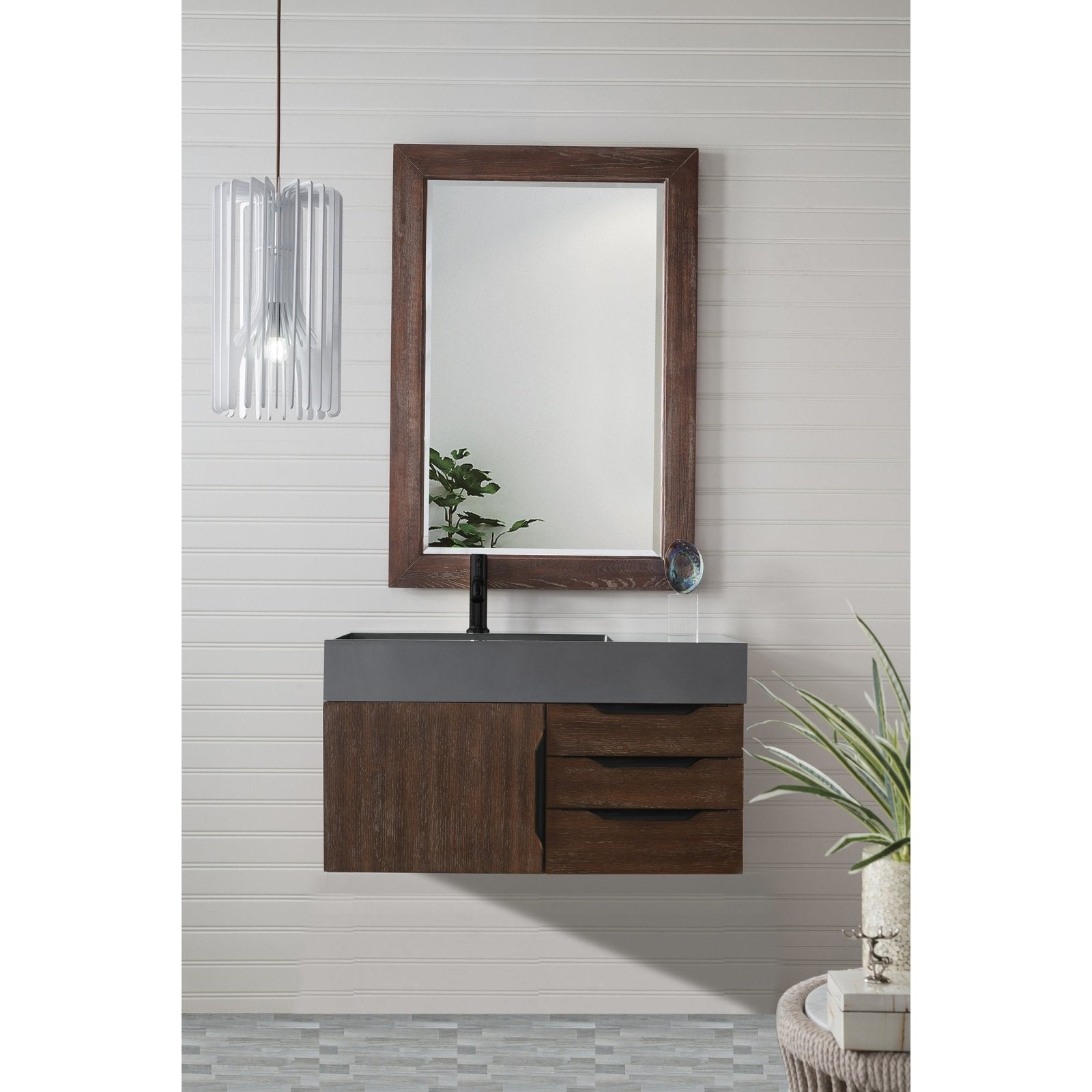 James Martin Vanities Mercer Island 36" Single Vanity - 389-V36-AGR-G-DGG