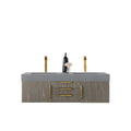 James Martin Vanities Mercer Island 59" Double Vanity - 389-V59D-AGR-G-DGG