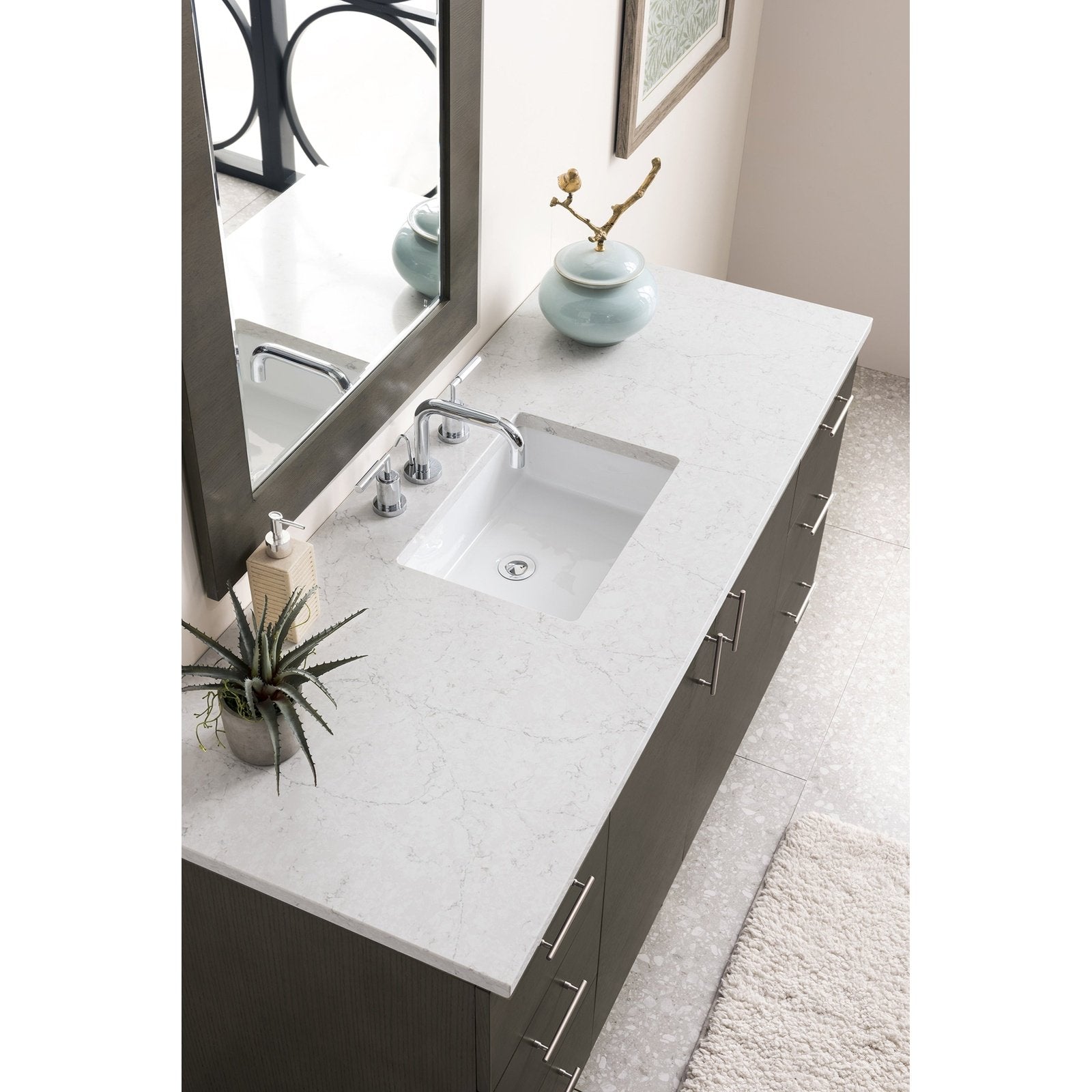 James Martin Vanities Metropolitan 60" Single Vanity -  850-V60S-SOK-3CAR