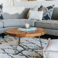 New Pacific Direct Leon Reclaimed Teak Wood Coffee Table 9600024