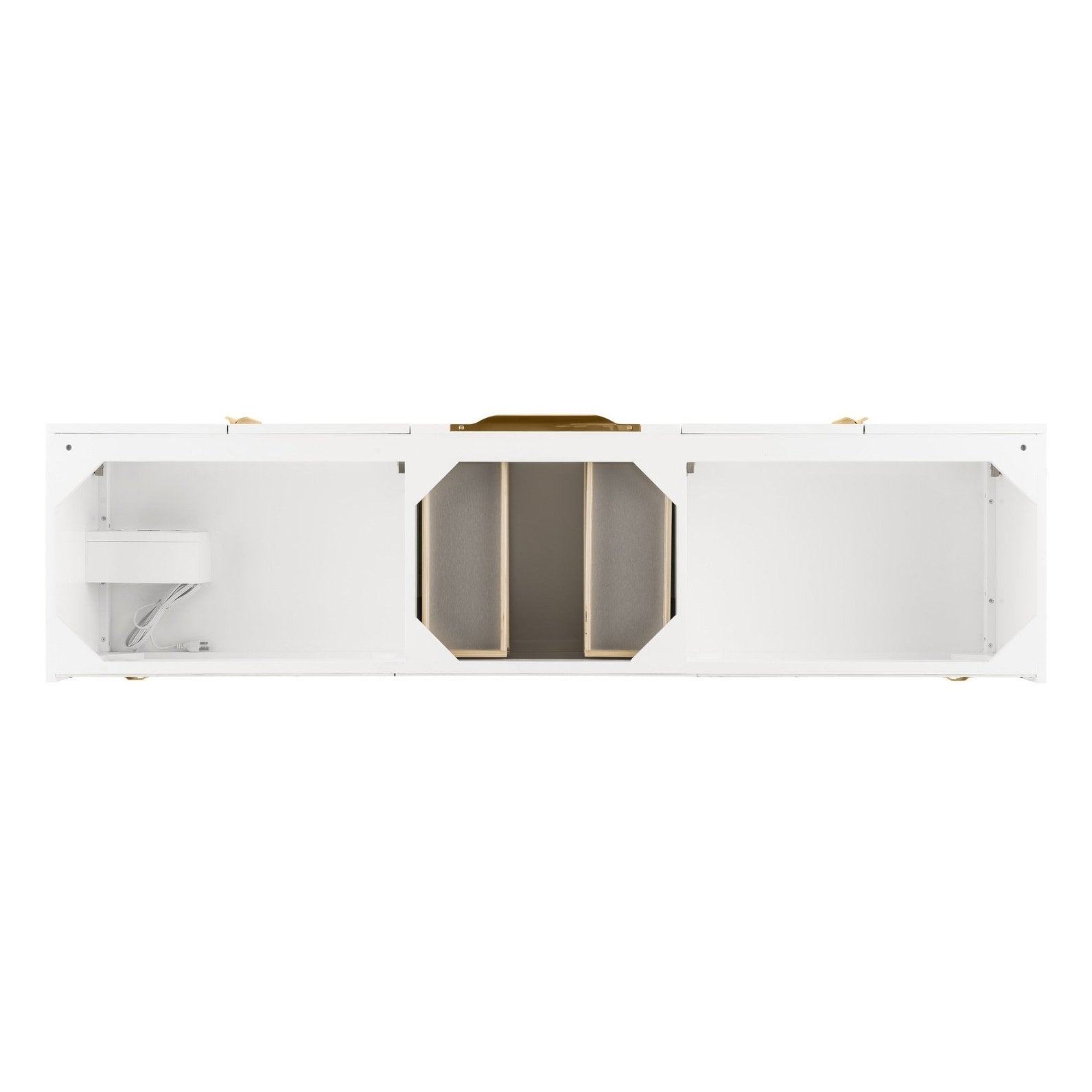 James Martin Vanities Columbia 72" Double Vanity - 388-V72D-AGR-MB-DGG