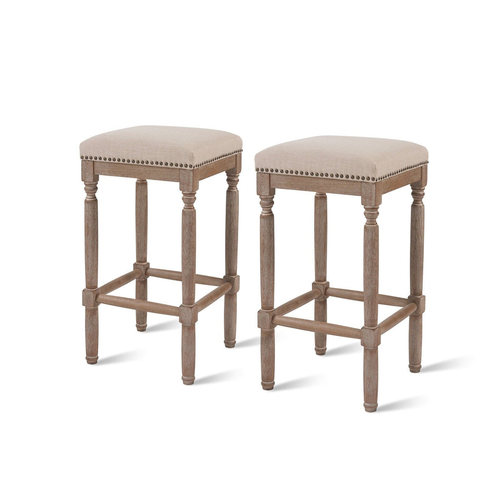 New Pacific Direct Ernie Fabric Counter Stool, (Set of 2)  - 3900052-392
