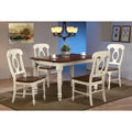 Sunset Trading Andrews 5 Piece 60" Rectangular Extendable Dining Set - PK-ADW3660-C50-AW5P