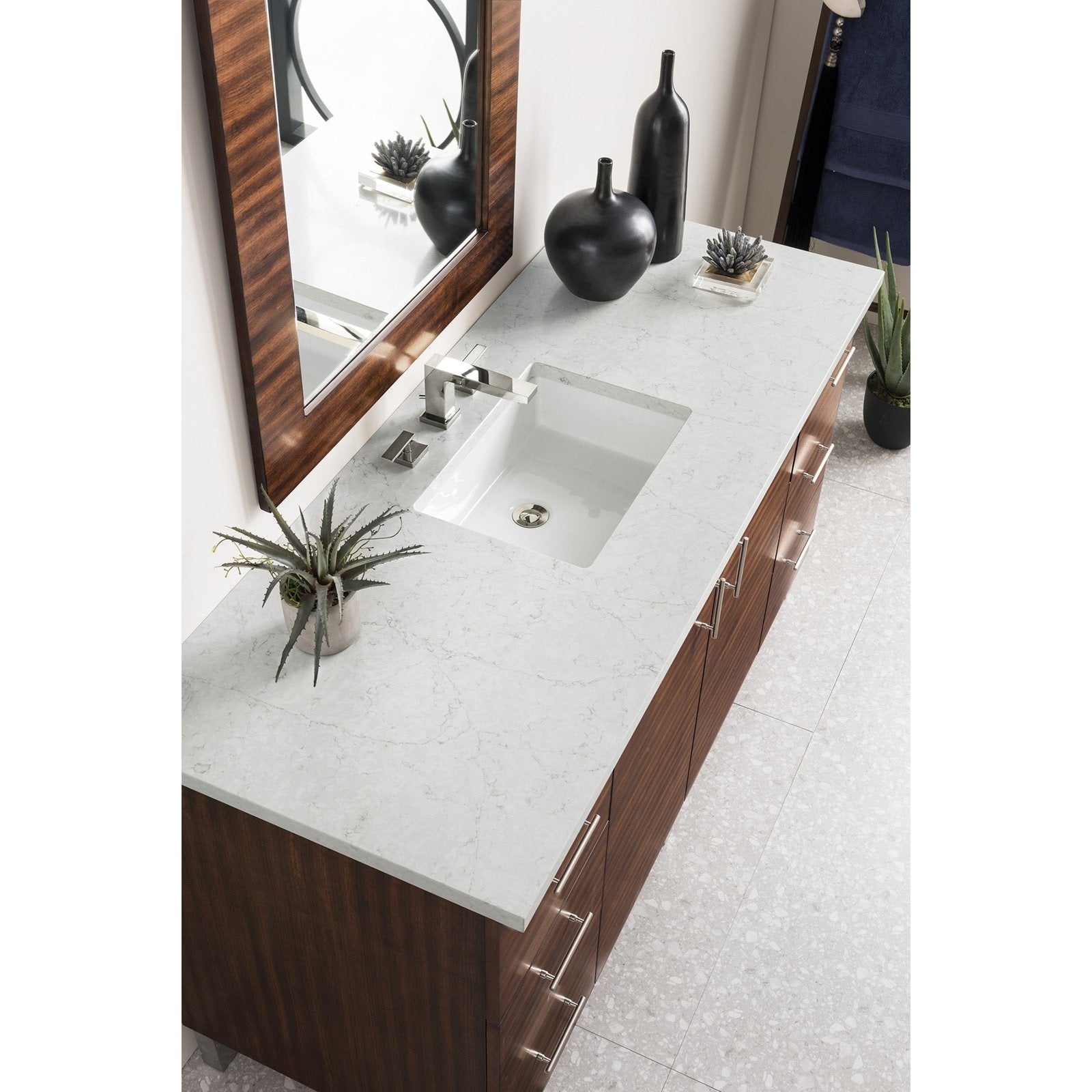 James Martin Vanities Metropolitan 60" Single Vanity -  850-V60S-SOK-3CAR